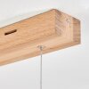 Mixto Pendelbelysning LED Krom, Naturfärger, 1-ljuskällor