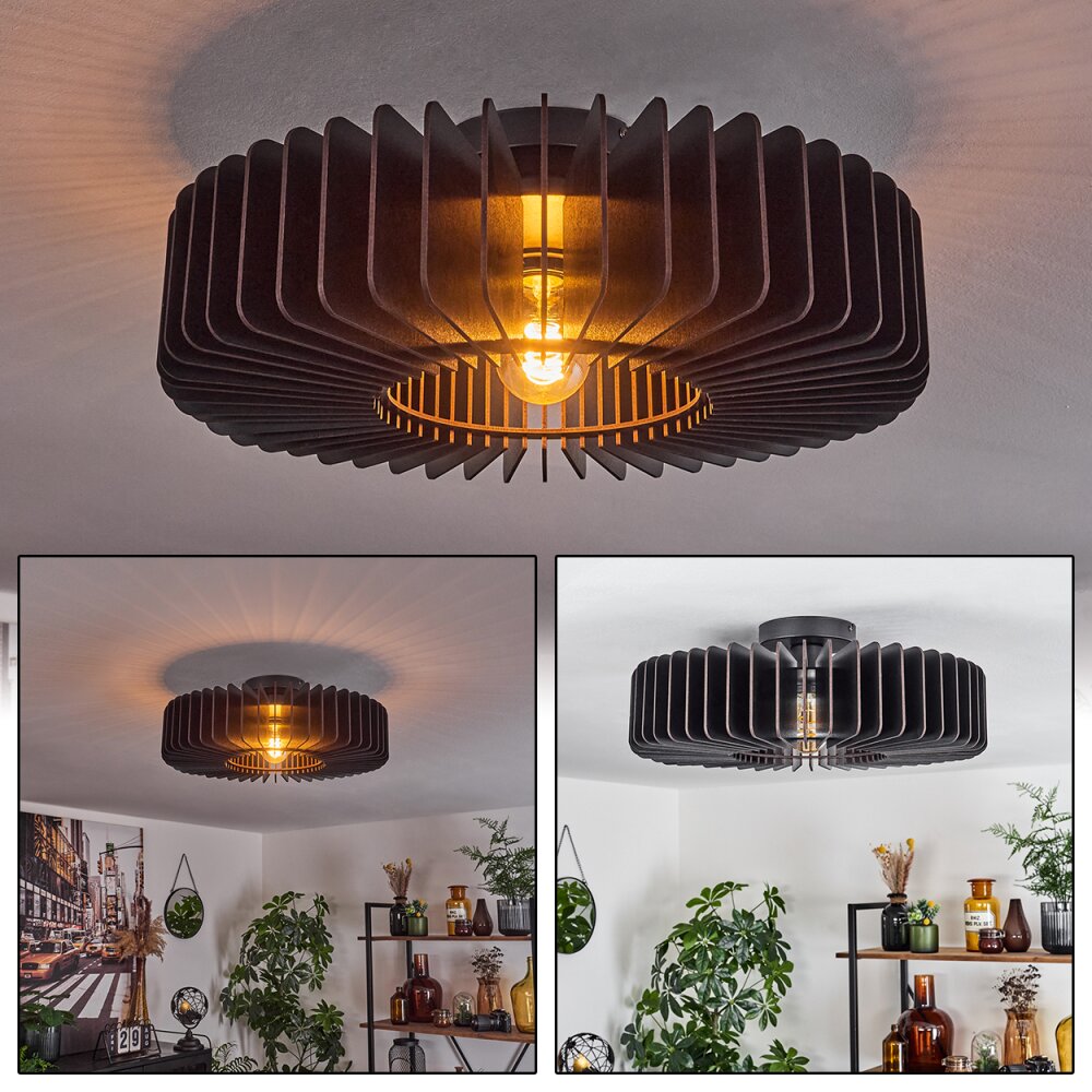 Konbongou Taklampa Svart, 1-ljuskällor main product photo