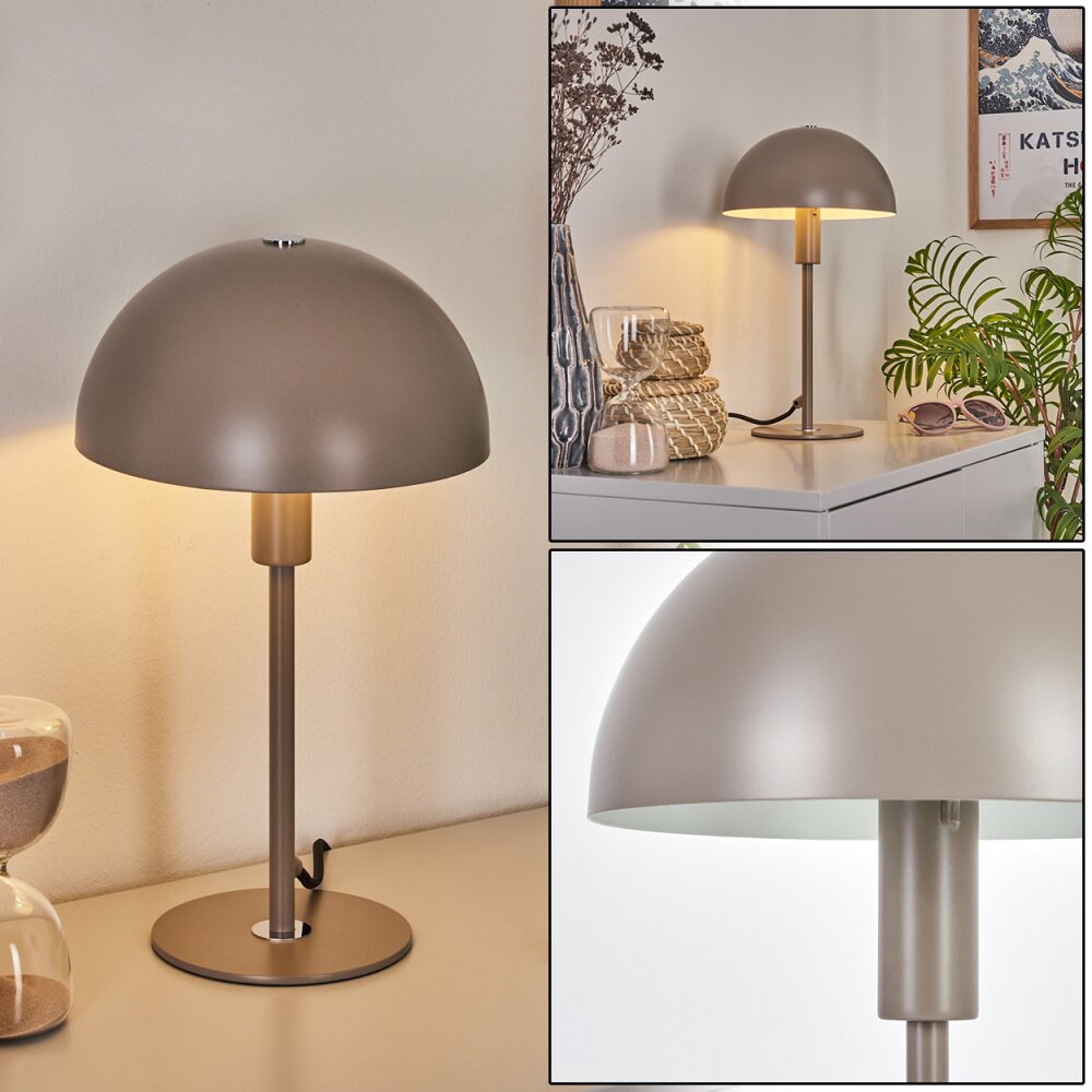 Tati Bordslampa Grått, 1-ljuskällor main product photo