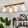 Represita Taklampa, Takstrålkastare Naturfärger, Svart, 4-ljuskällor