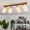 Represita Taklampa, Takstrålkastare Naturfärger, Svart, 4-ljuskällor