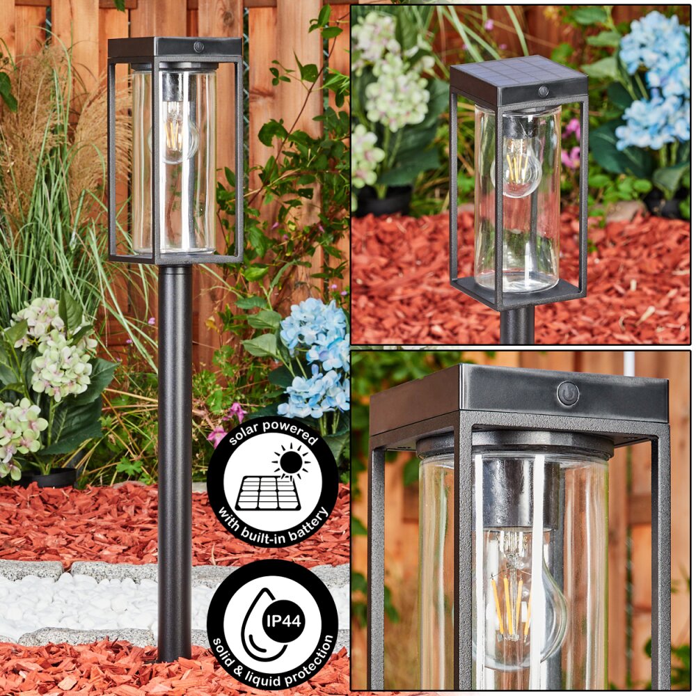 Palanga gångvägslampa LED Svart, 1-ljuskällor main product photo