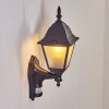 Naofe vägglampa utomhus Svart, 1-ljuskällor, Rörelsedetektor