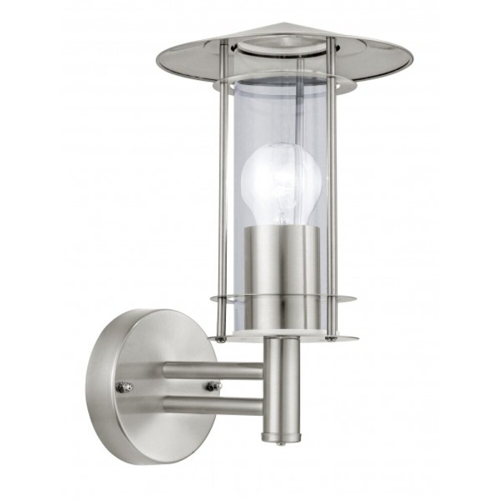 Eglo LISIO Vägglampa Rostfritt stål, 1-ljuskällor main product photo