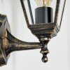 Naofe vägglampa utomhus Brun, Guld, 1-ljuskällor