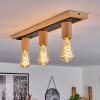 Represita Taklampa Naturfärger, Svart, 3-ljuskällor