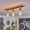 Represita Taklampa Naturfärger, Svart, 3-ljuskällor