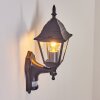 Naofe vägglampa utomhus Svart, 1-ljuskällor, Rörelsedetektor Naofe vägglampa utomhus Svart, 1-ljuskällor, Rörelsedetektor