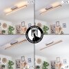 Llevallol Taklampa LED Naturfärger, Nickel matt, 1-ljuskällor Llevallol Taklampa LED Naturfärger, Nickel matt, 1-ljuskällor
