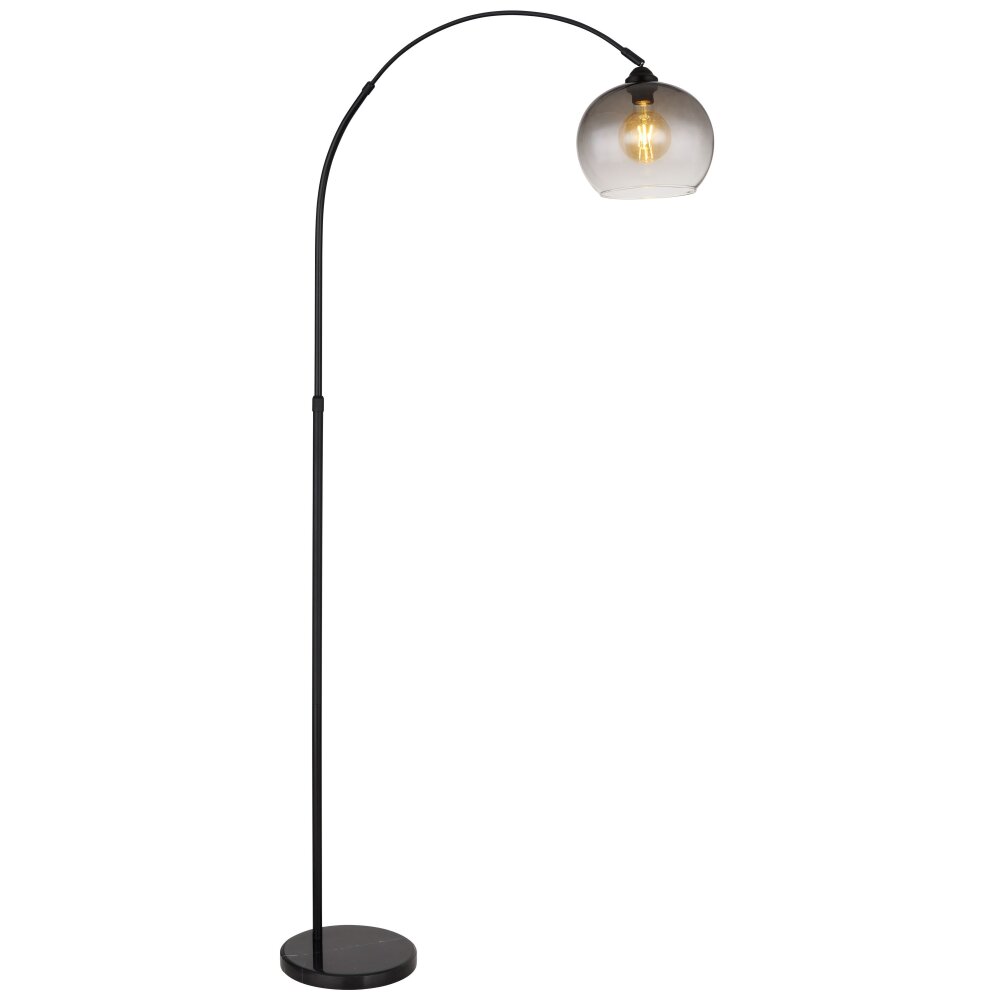 Globo NEWCASTLE Golvlampa, Läslampa Svart, 1-ljuskällor main product photo