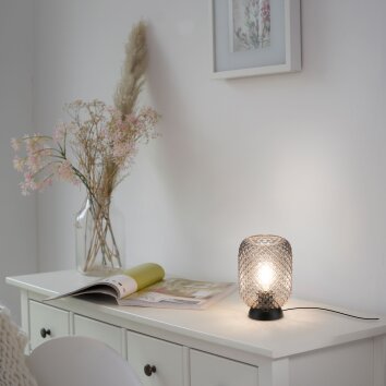 Leuchten Direkt REISHI Bordslampa Svart, 1-ljuskällor