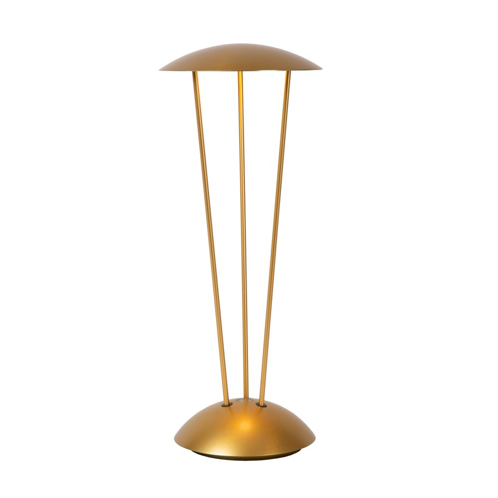 Lucide RENEE Bordslampa utomhus LED Guld, Mässing, 1-ljuskällor main product photo