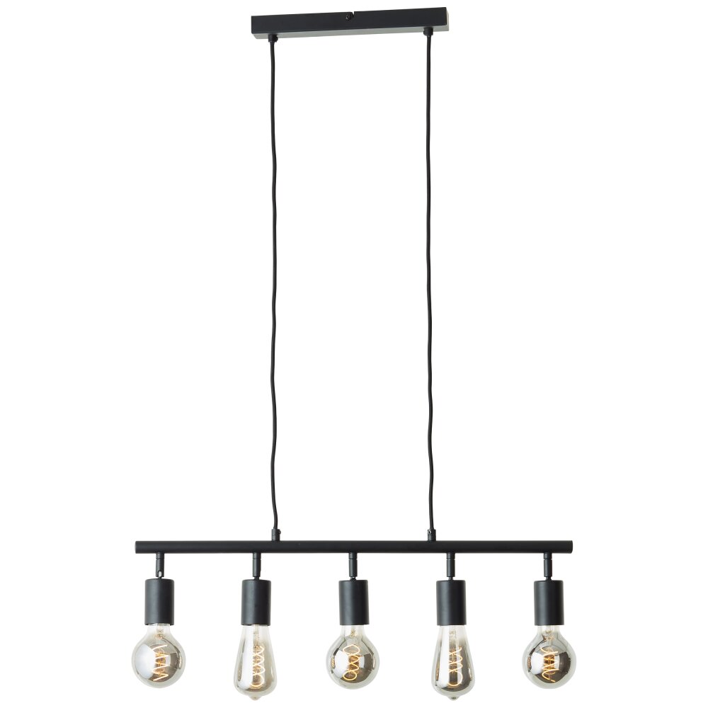 Brilliant Lampor Tiffany Pendelbelysning Svart, 5-ljuskällor main product photo