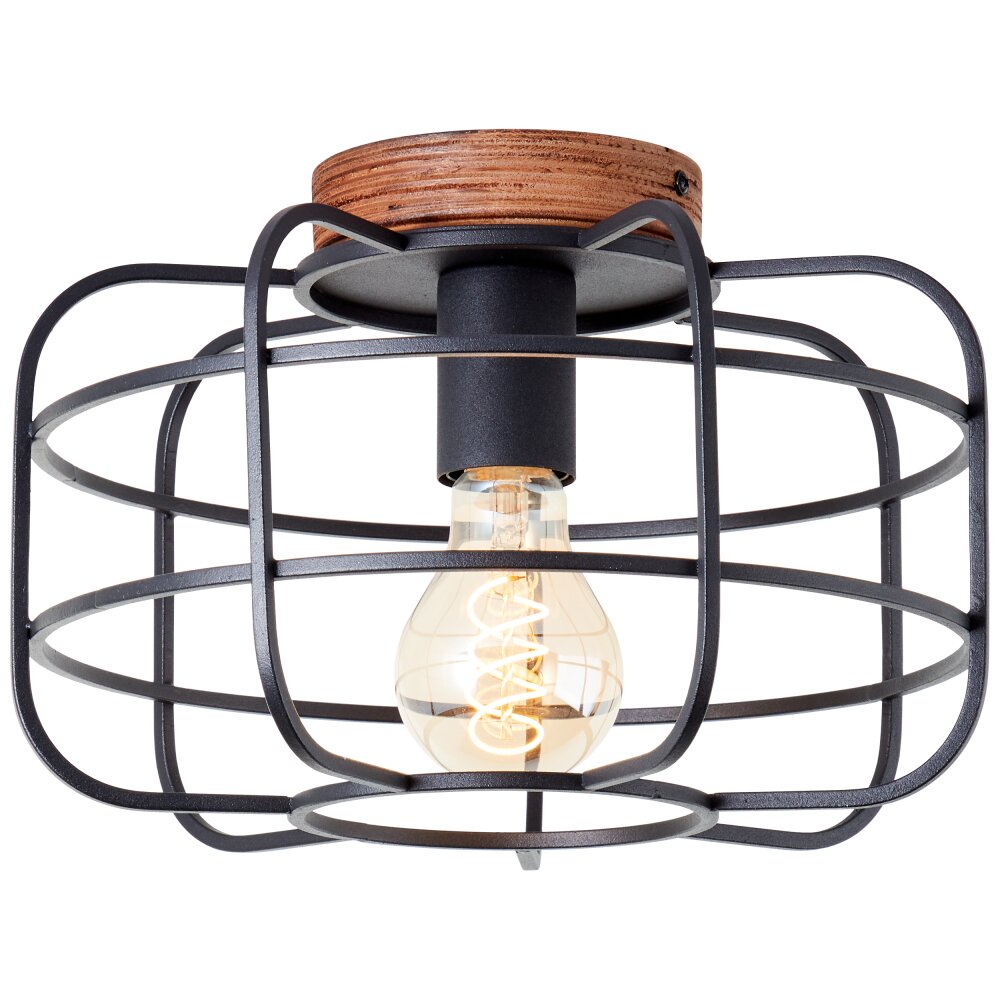 Brilliant Lampor Gwen Taklampa Trä mörkt, 1-ljuskällor main product photo