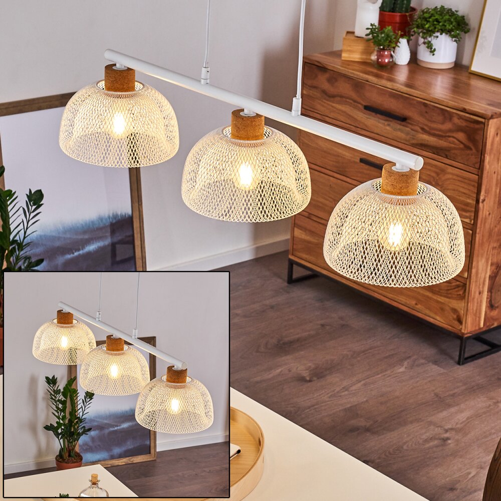 Besancon Pendelbelysning Brun, Vit, 3-ljuskällor main product photo