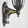 Naofe vägglampa utomhus Brun, Guld, 1-ljuskällor, Rörelsedetektor