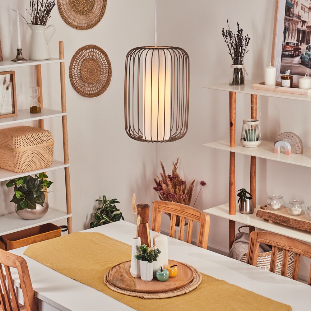 Begonte Pendellampa Taupe, 1-ljuskällor main product photo