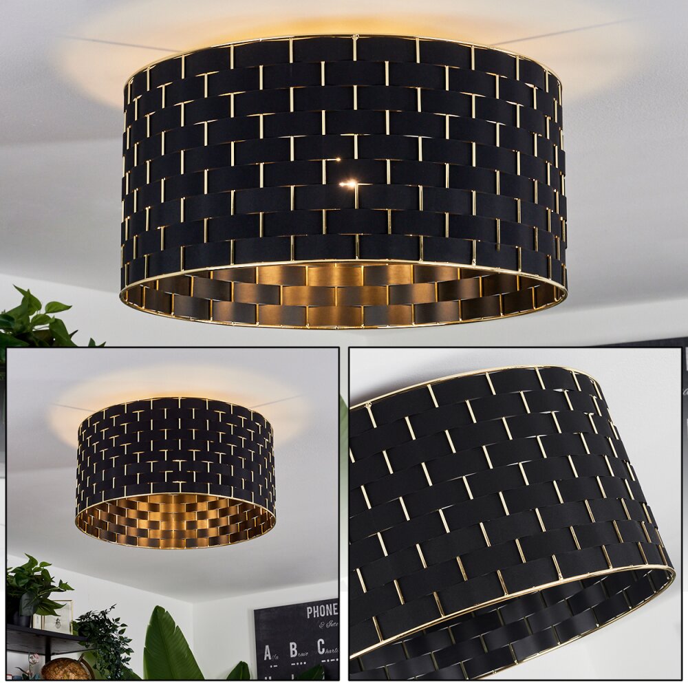 Ubac Taklampa Svart, 1-ljuskällor main product photo