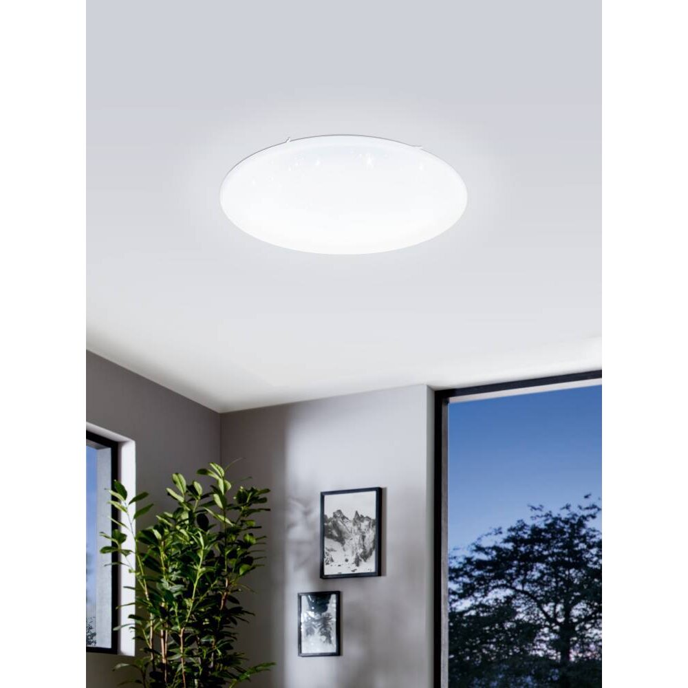 Eglo FRANIA-CW Taklampa LED Vit, 1-ljuskällor, Fjärrkontroll, Färgväxlare main product photo