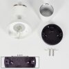 Aketohoin vägglampa utomhus LED Vit, 1-ljuskällor