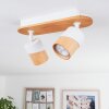 Blondo Taklampa, Takstrålkastare Naturfärger, Vit, 2-ljuskällor