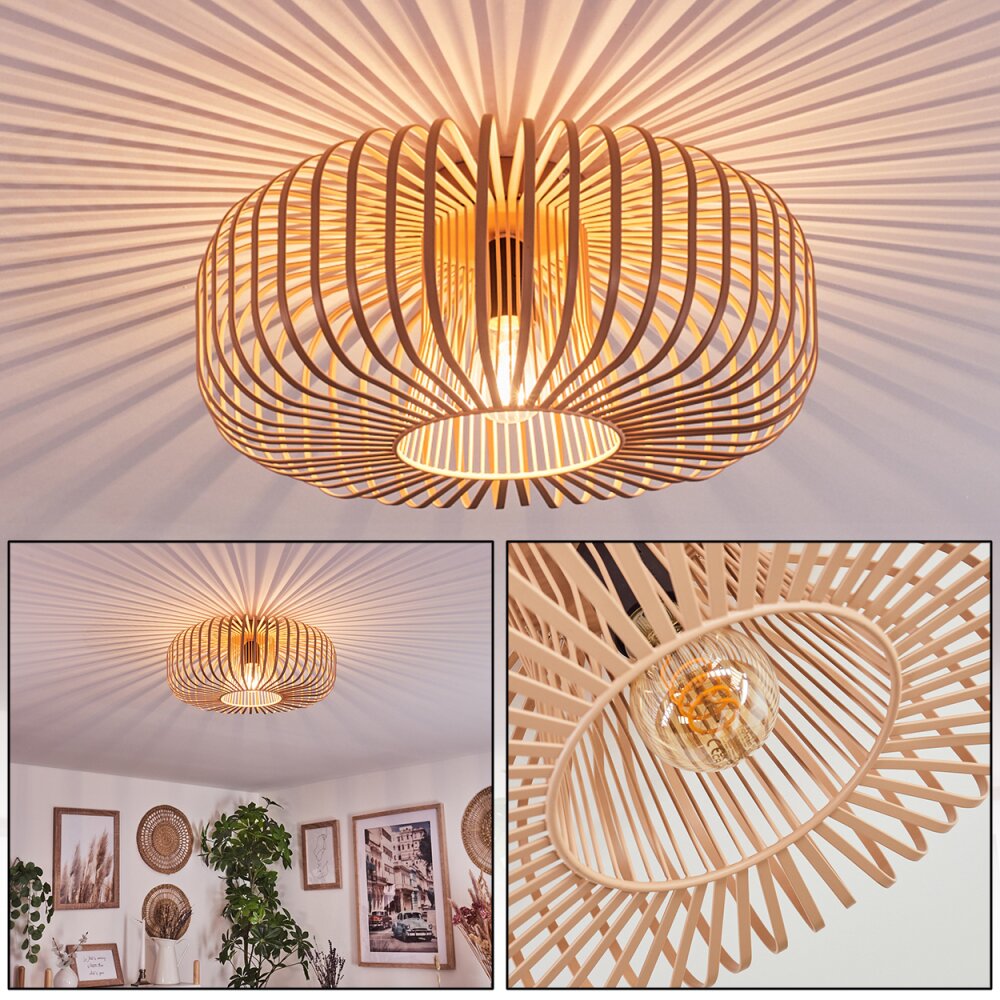 Wemude Taklampa Beige, Svart, 1-ljuskällor main product photo