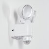 Anyarhwi vägglampa utomhus LED Vit, 2-ljuskällor, Rörelsedetektor