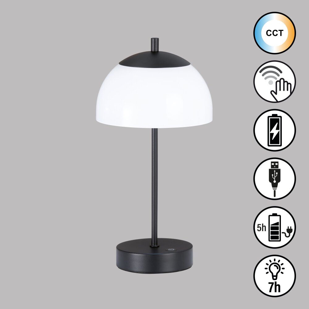 FHL easy Riva Bordslampa, Läslampa LED Svart, 1-ljuskällor main product photo