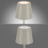 Leuchten Direkt EURIA Bordslampa LED Grått, 1-ljuskällor