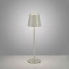 Leuchten Direkt EURIA Bordslampa LED Grått, 1-ljuskällor