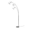 Reality DAVOS Golvlampa, Läslampa Krom, 3-ljuskällor