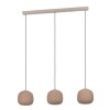 Eglo COMINIO Pendellampa Taupe, 3-ljuskällor