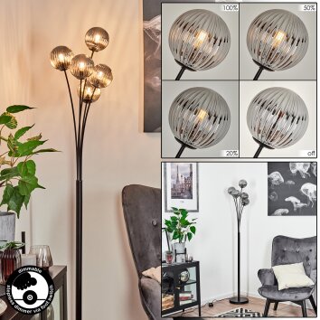 Bernado Golvlampa Svart, 5-ljuskällor Bernado Golvlampa Svart, 5-ljuskällor