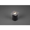 Trio Lampor Belaja Infälld lampa LED Nickel matt, 1-ljuskällor