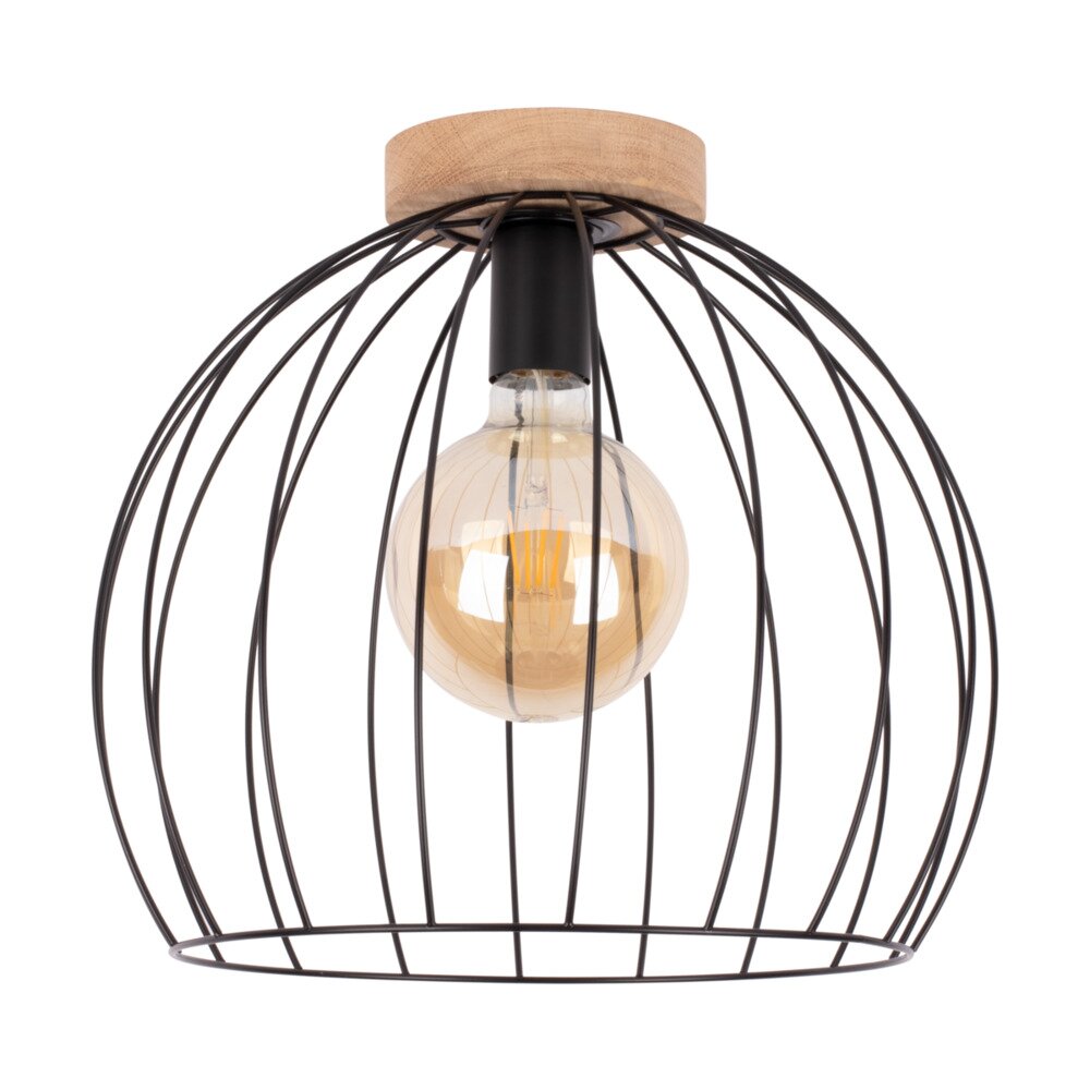 Lecueder Taklampa Trä ljus, 1-ljuskällor main product photo