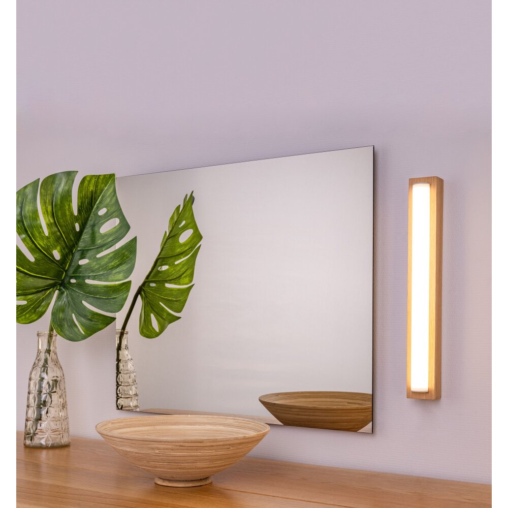 Amboy Vägglampa LED Trä ljus, 1-ljuskällor main product photo