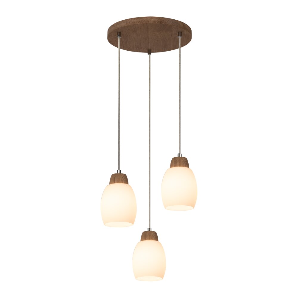 Nacimiento Pendelbelysning Trä ljus, 3-ljuskällor main product photo