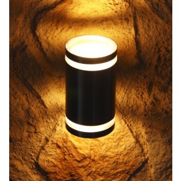 Lutec Lampor Poll vägglampa utomhus, Vägglampa, 2-ljuskällor