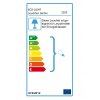 Lutec Lampor GEOMETRY vägglampa utomhus, Vägglampa Silver, Vit, 1-ljuskällor