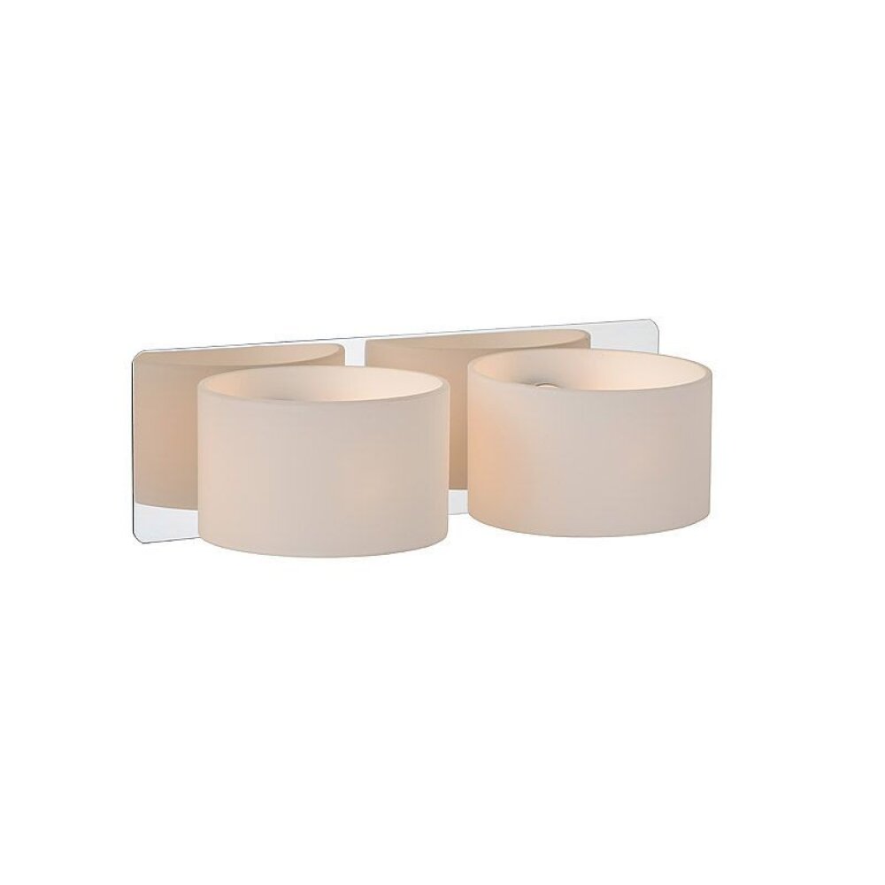 Lucide RENA Vägglampa Krom, 2-ljuskällor main product photo