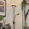 Biot Golvlampa LED Svart, 2-ljuskällor