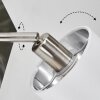 Tibro Taklampa Nickel matt, Vit, 1-ljuskällor