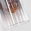 Classon Pendellampa träoptik, Svart, 4-ljuskällor