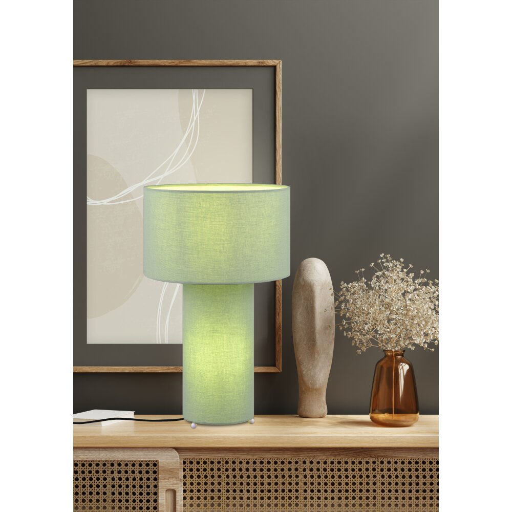 Trio Bale Bordslampa Grön, 2-ljuskällor main product photo