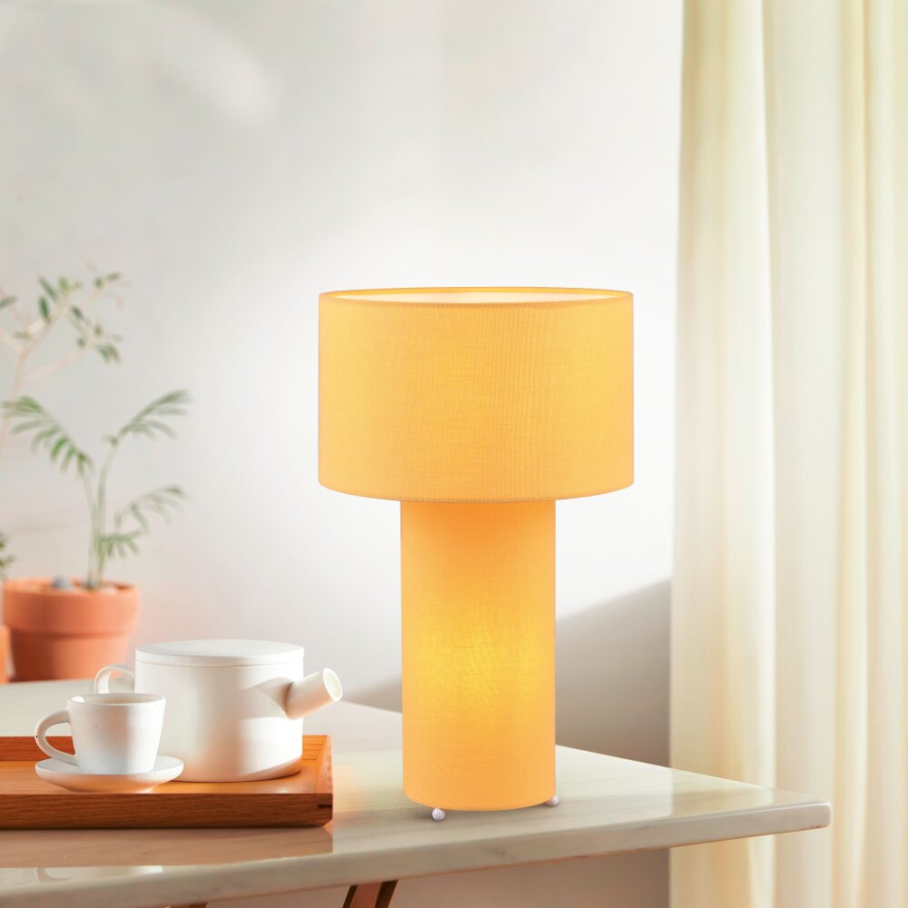 Trio Bale Bordslampa Gul, 2-ljuskällor main product photo