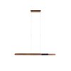 Trio Lampor Helios Pendelbelysning LED Brun, 1-ljuskällor