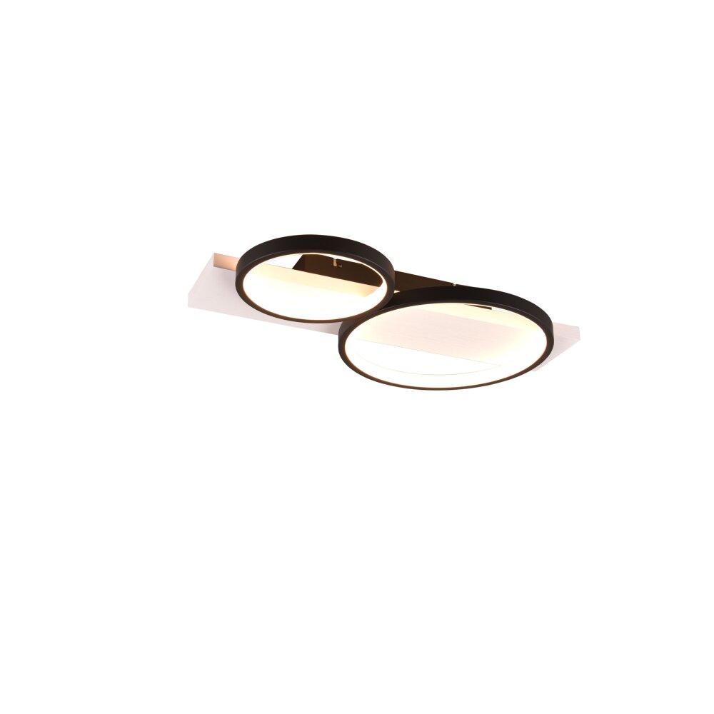Trio Lampor Medera Taklampa LED Svart, Vit, 1-ljuskällor main product photo