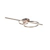 Trio Lampor MONTILLA Taklampa LED Nickel matt, 1-ljuskällor, Fjärrkontroll