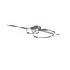 Trio Lampor MONTILLA Taklampa LED Nickel matt, 1-ljuskällor, Fjärrkontroll