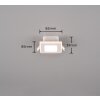 Trio NIMBUS Infälld lampa LED Vit, 1-ljuskällor